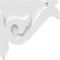 Ekena Millwork Florence Architectural Grade PVC Corbel, 1 7/8"W X 22"D X 22"H CORP01X22X22FL - alternate 4